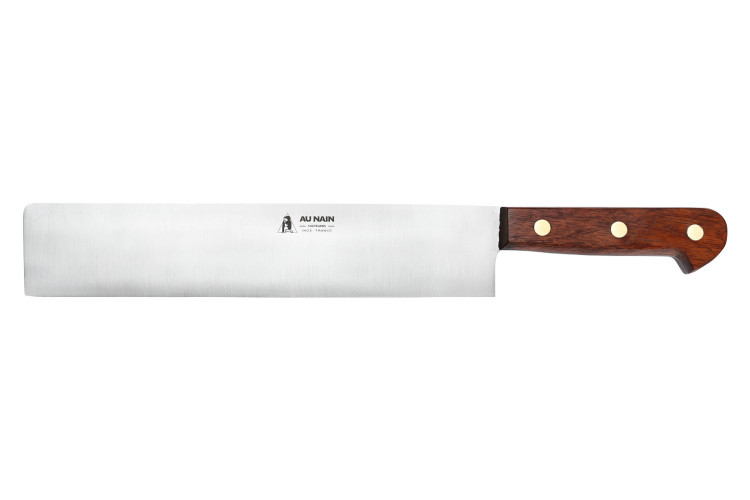 Couteau &agrave; fromage 1 manche Au Nain Tradition 25cm palissandre