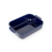 Plat four rectangle Peugeot Appolia en céramique bleu