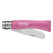 Couteau pliant Mon Premier Opinel n°07 lame 8cm manche en charme fuchsia
