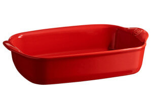 Plat à four rectangulaire Emile Henry moyen Ultime 36,5 x 23,5 x 7cm