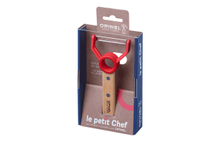 Éplucheur Opinel Le Petit Chef 13cm manche en bois de hêtre