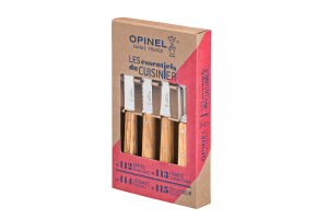 Coffret 4 couteaux Opinel Les Essentiels Olivier