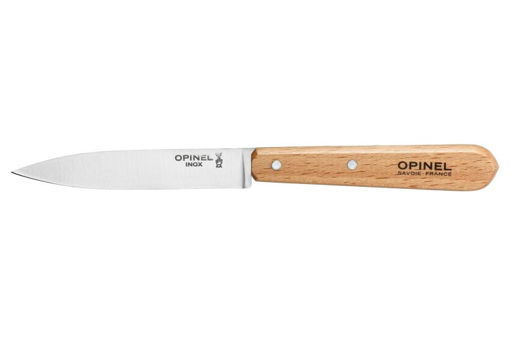 Couteau d'office Opinel n&deg;112 lame inox 10cm manche en h&ecirc;tre