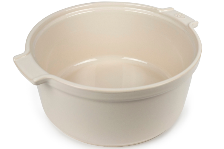 Moule &agrave; souffl&eacute; Peugeot Appolia en c&eacute;ramique &eacute;cru diam&egrave;tre 22cm
