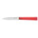 Couteau d'office Opinel Les Essentiels + n°313 lame 10cm crantée manche en polymère rouge