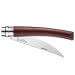 Couteau opinel Effilé n°10 lame 10cm virole tournante manche en padouk
