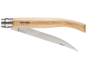 Couteau Opinel Effilé n°15 lame 15cm manche en hêtre