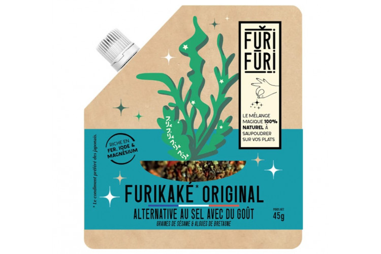 FURIFURI : Le 1er Furikak&eacute; 100% naturel, une super alternative au sel, avec du go&ucirc;t ! 