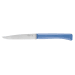 Couteau de table Opinel Bon Appétit + lame 11cm en inox manche en polymère bleu