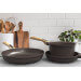 L'Incroyable Kit Cookut 2 poêles et 1 casserole à poignée amovible - moka