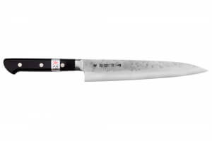 Couteau sujihiki 21cm japonais artisanal Fujiwara Maboroshi