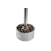 Moulin à café et cafetière à piston 2 en 1 Peugeot Paris Press en inox / ABS 15cm