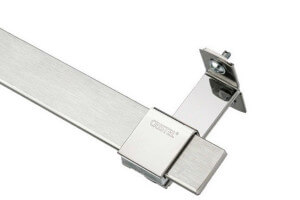 Kit de fixation sous placard Cristel pour barre Panoply