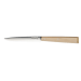 Couteau de table Opinel Bon Appétit Bois n°125 lame 11cm en inox manche en bois de charme
