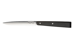 Couteau de table Opinel Bon Appétit Bois n°125 lame 11cm en inox manche en charme noir