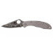 Couteau pliant SPYDERCO DELICA 4 Titanium Damas C11TIPD 11cm + étui