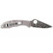 Couteau pliant SPYDERCO DELICA 4 Titanium Damas C11TIPD 11cm + étui