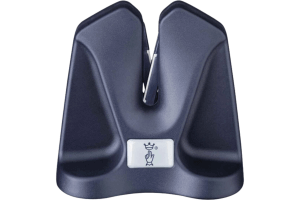 Petit aiguiseur manuel Opinel en polymère bleu 9 x 9 x 5cm