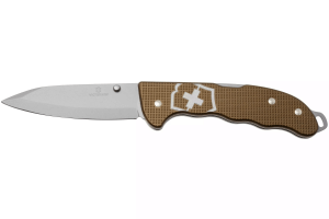 Couteau pliant Victorinox Evoke Alox 0.9415.L24 Edition Limiltée 2024 manche alox terra marron 13,6cm