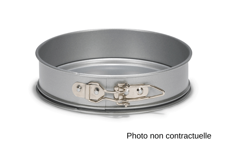 Moule à charnière anti-adhésif fond amovible 28cm