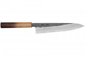 Couteau de chef 24cm japonais artisanal Hado Sumi