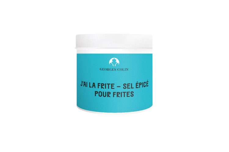 Sel &eacute;pic&eacute; pour frites Georges Colin "J'ai la frite" - 60g