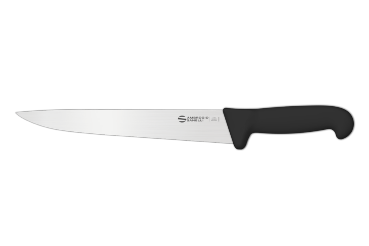 Couteau &agrave; d&eacute;couper professionnel Ambrogio Sanelli Supra noir