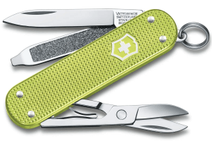 Couteau suisse Victorinox Classic Alox Colors Lime Twist 58mm 5 fonctions
