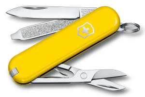 Couteau suisse Victorinox Classic SD Colors Sunny Side 58mm 7 fonctions