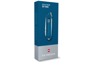 Couteau suisse Victorinox Classic SD Colors Translucide Sky High 58mm 7 fonctions