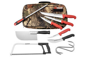 Mallette de chasse Fischer 10 couteaux et accessoires