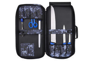 Mallette de poissonnier Fischer 6 couteaux et accessoires