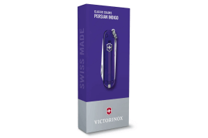 Couteau suisse Victorinox Classic SD Colors Translucide Persian Indigo 58mm 7 fonctions