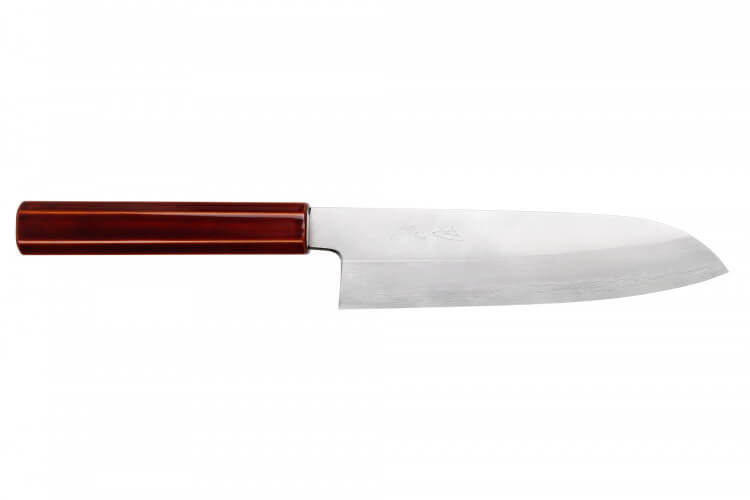 Couteau santoku 18cm japonais artisanal Hado Kijiro