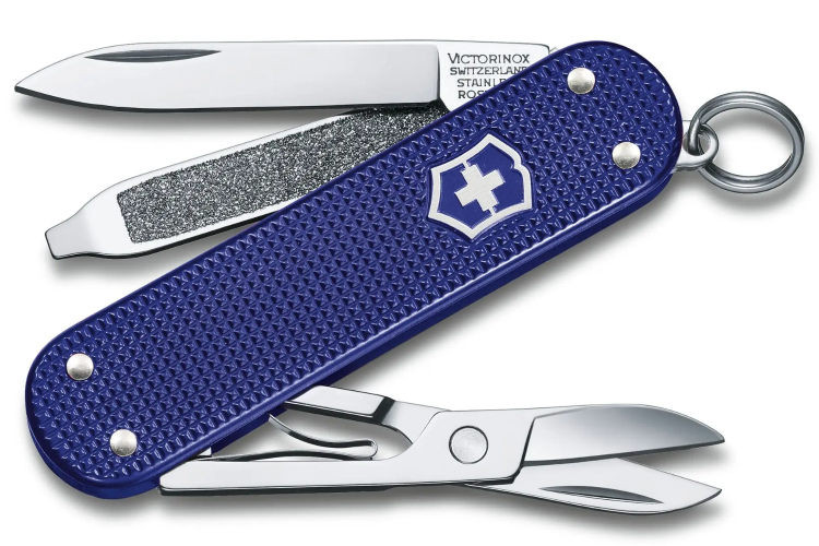 Couteau suisse Victorinox Classic Alox Colors Night Dive 58mm 5 fonctions