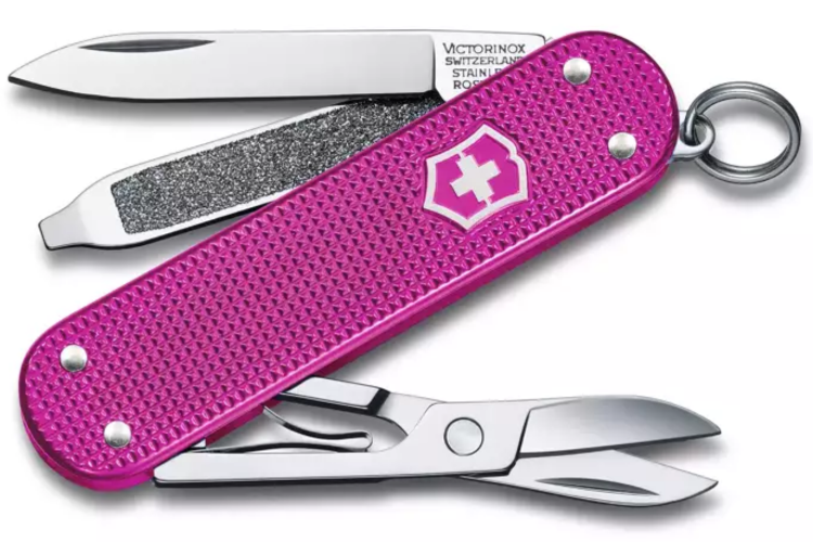Couteau suisse Victorinox Classic Alox Colors Flamingo Party 58mm 5 fonctions