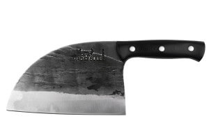 Couteau serbe Samura Mad Bull 18cm manche en G10 et carbone noir