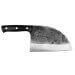 Couteau serbe Samura Mad Bull 18cm manche en G10 et carbone noir