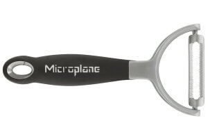 Eplucheur Microplane lame dentelée en acier inoxydable