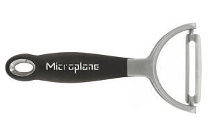 Éplucheur Microplane lame droite en acier inoxydable