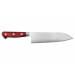 Couteau santoku japonais artisanal Takamura SGR 17cm acier SPG2