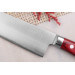 Couteau santoku japonais artisanal Takamura SGR 17cm acier SPG2