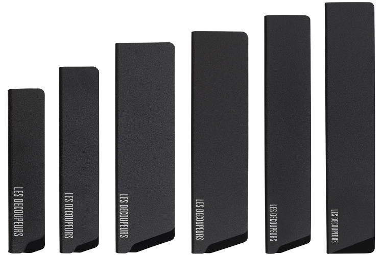 Set de 6 &eacute;tuis de protection universels Les D&eacute;coupeurs pour couteaux de cuisine