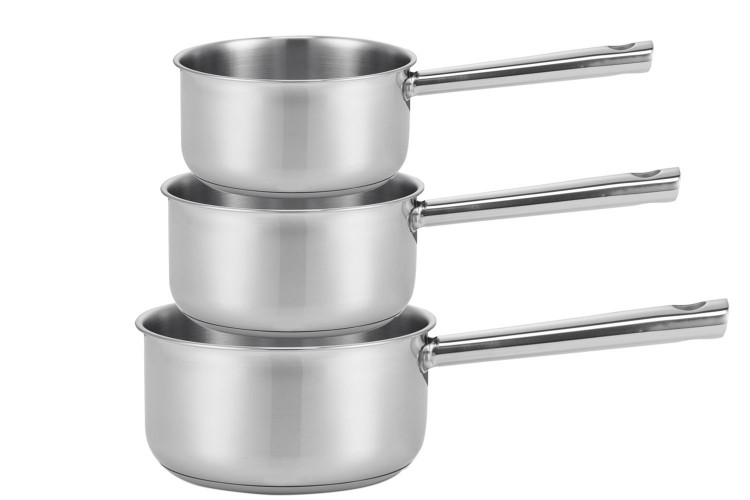 Set de 3 casseroles Beka Cicla en inox 16cm, 18cm et 20cm