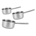 Set de 3 casseroles Beka Cicla en inox 16cm, 18cm et 20cm