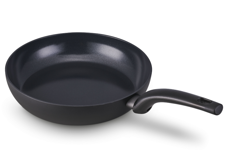 Po&ecirc;le &agrave; frire antiadh&eacute;rente Beka Kuro en aluminium noir 30cm