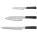 Set de 3 couteaux Berghoff DiNA Codon en acier inox et polypropylène noir