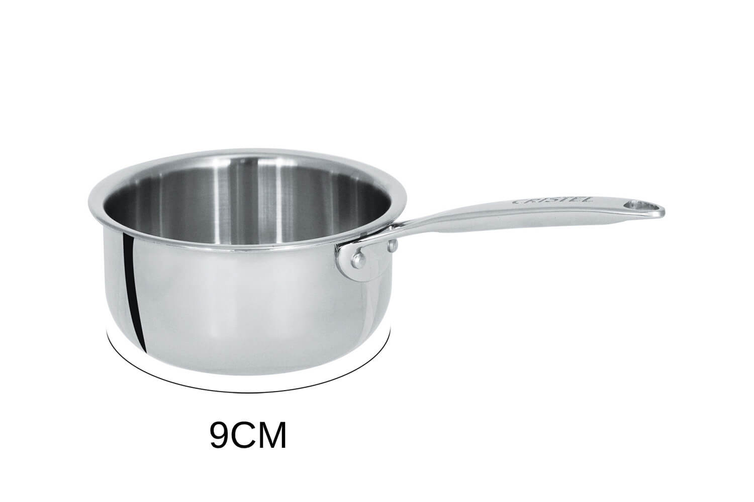Zalati Mini Casserole En Acier Inoxydable 304 - 100ml Avec Poignée Empilable Pour Sauce, Lait, Café Et Pique-Nique