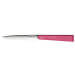 Couteau de table Opinel Bon Appétit Bois n°125 lame 11cm en inox manche en charme fuchsia