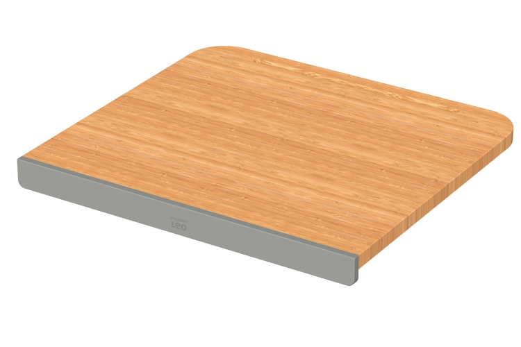 Planche &agrave; d&eacute;couper Berghoff Leo Balance en bambou avec support pour tablette 45x41cm